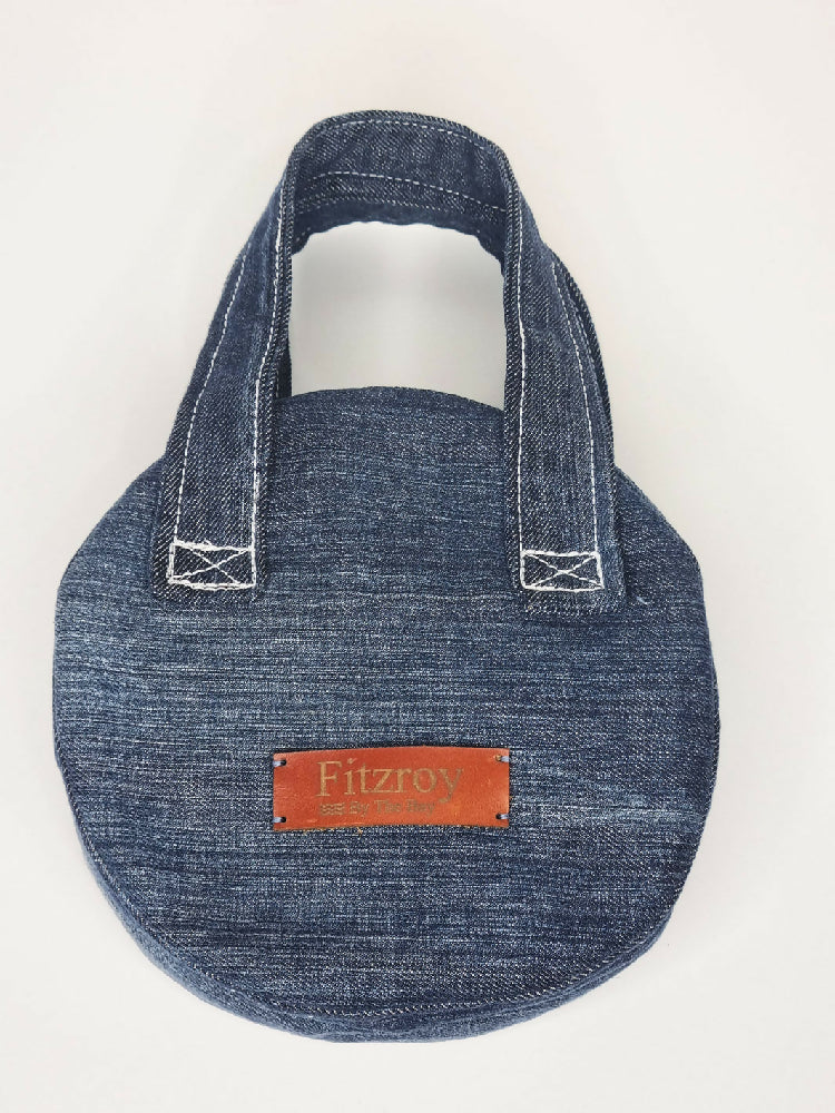 round_denim_handbag_front