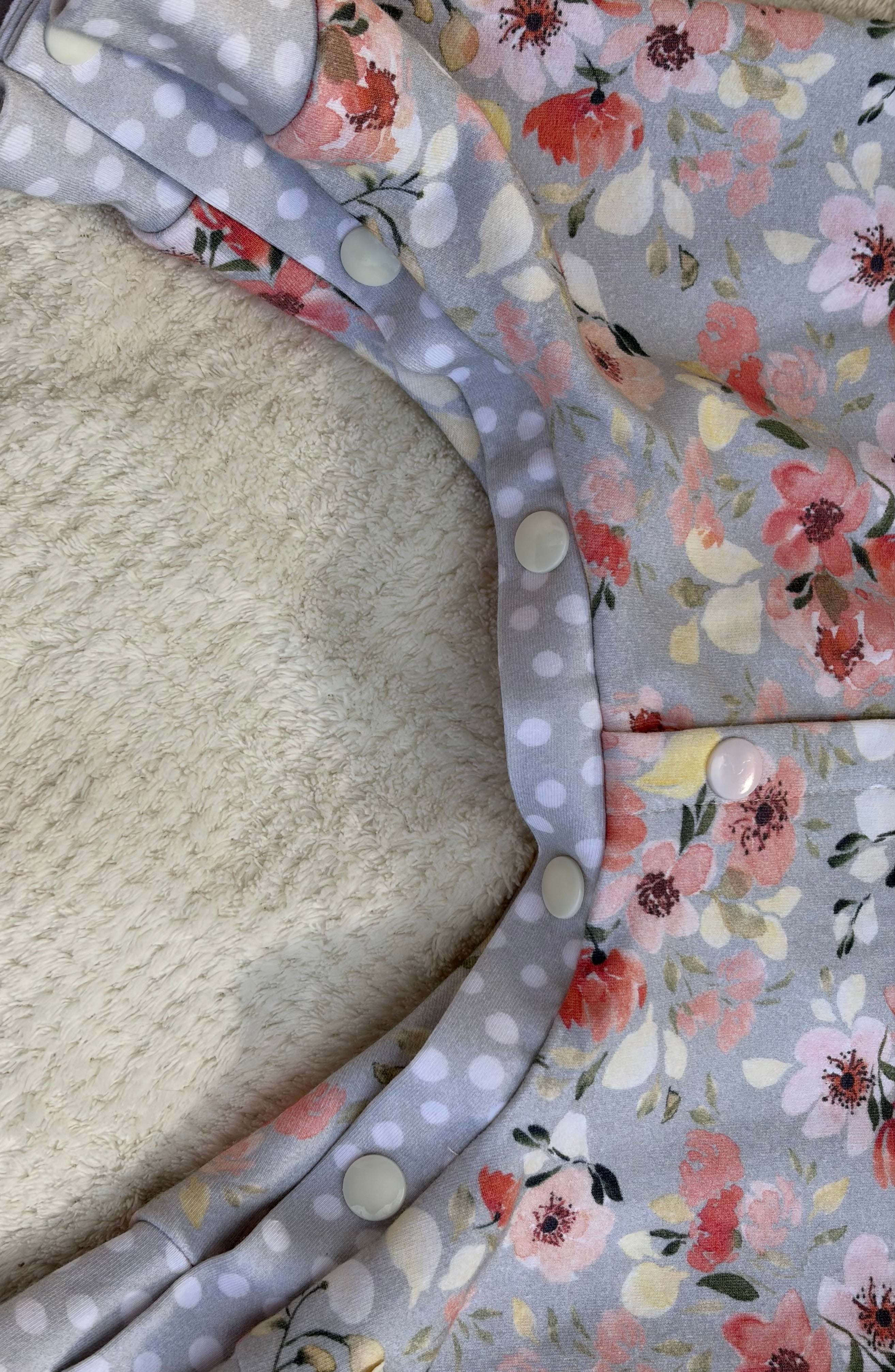 VINTAGE FLORAL ROMPER 12-18 months