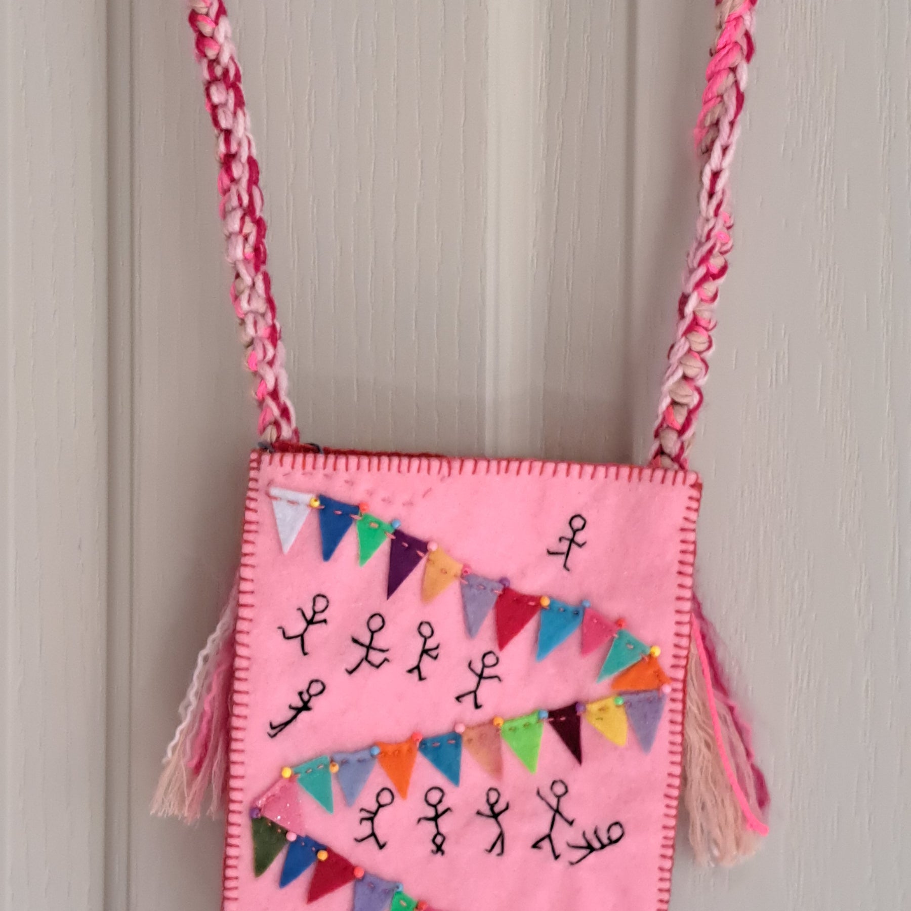 Children’s Pocket and Treasure Bags Over the Shoulder