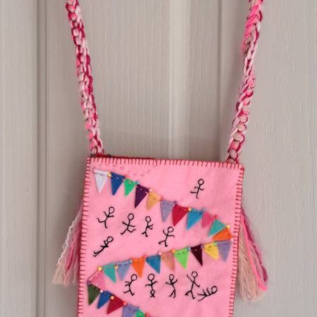 Children’s Pocket and Treasure Bags Over the Shoulder