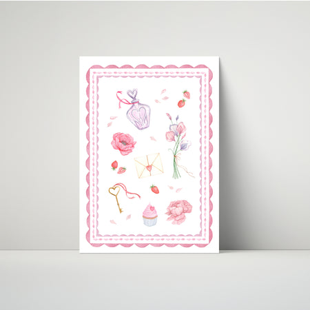 Little Loves Art Print