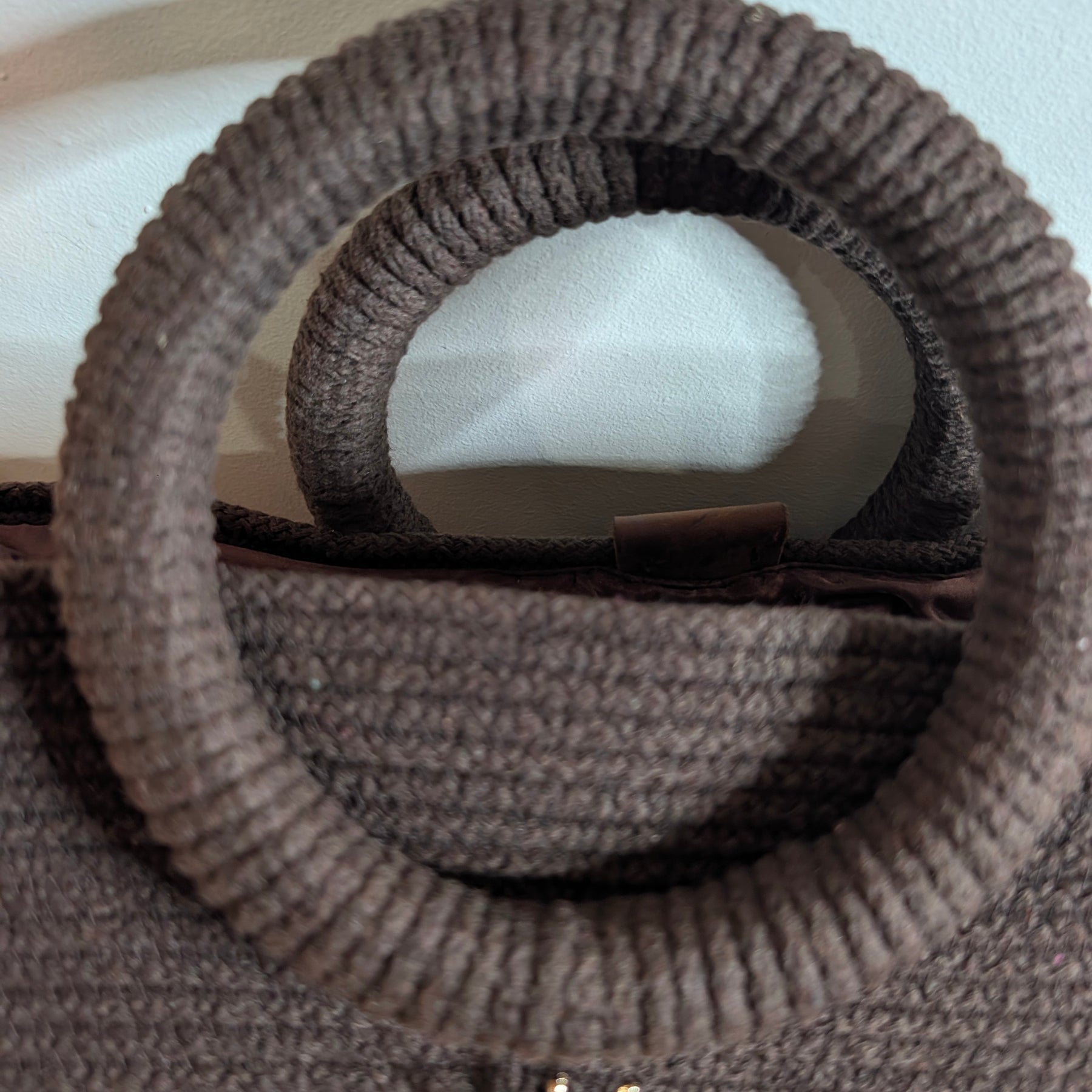 "Oasis" (M) Handmade Cotton Cord Bag