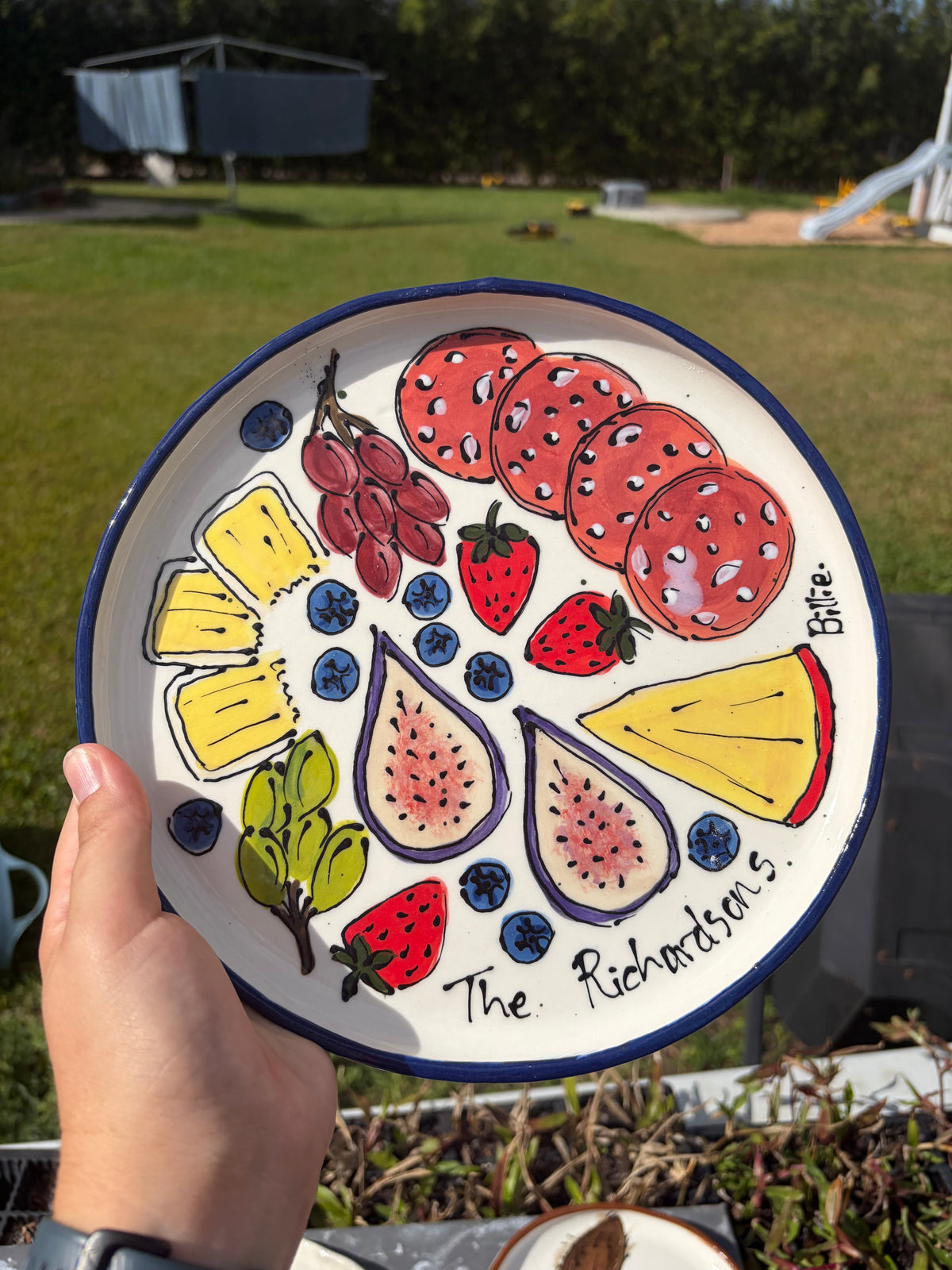 Custom Painted Platters