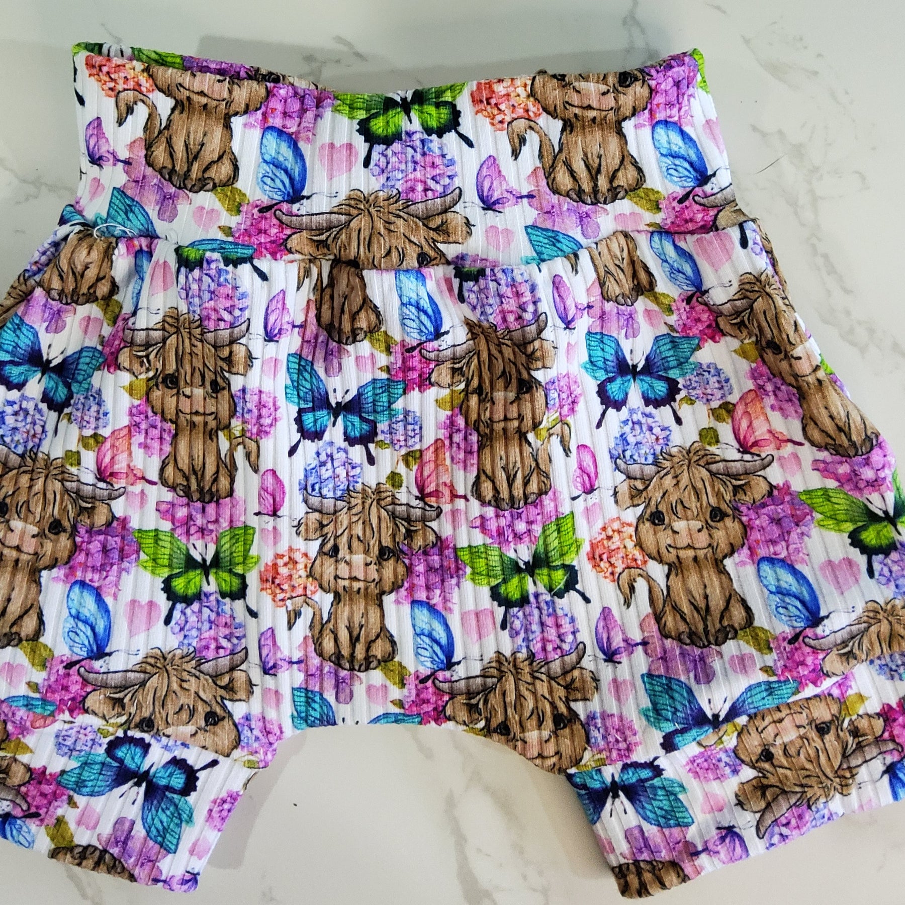 Highland Cow Bummie Pants Size 0