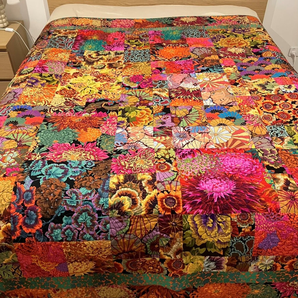 patchwork quilt handmade Australia - Kaffe Fassett fabrics