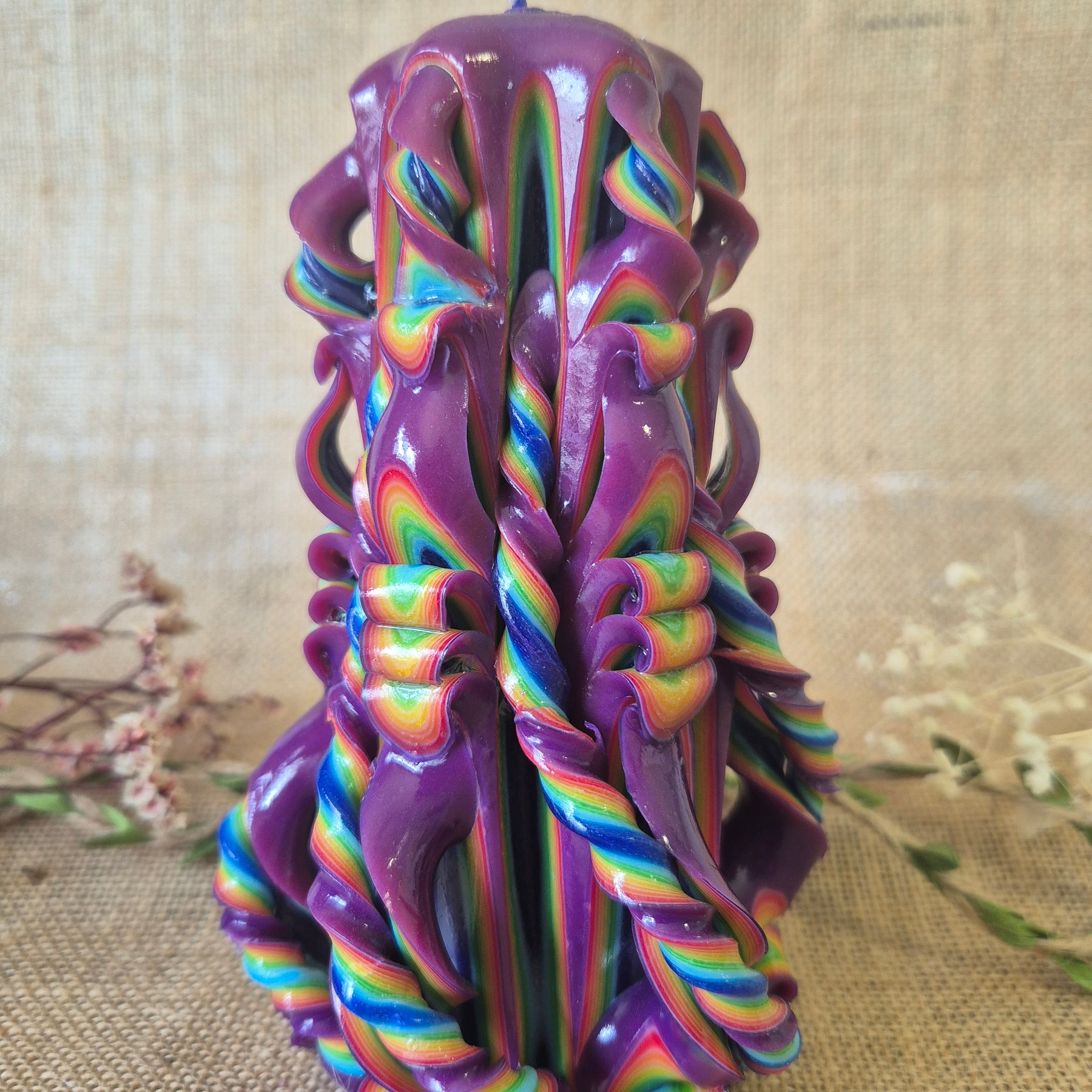 Multi Colour Purple 17cm