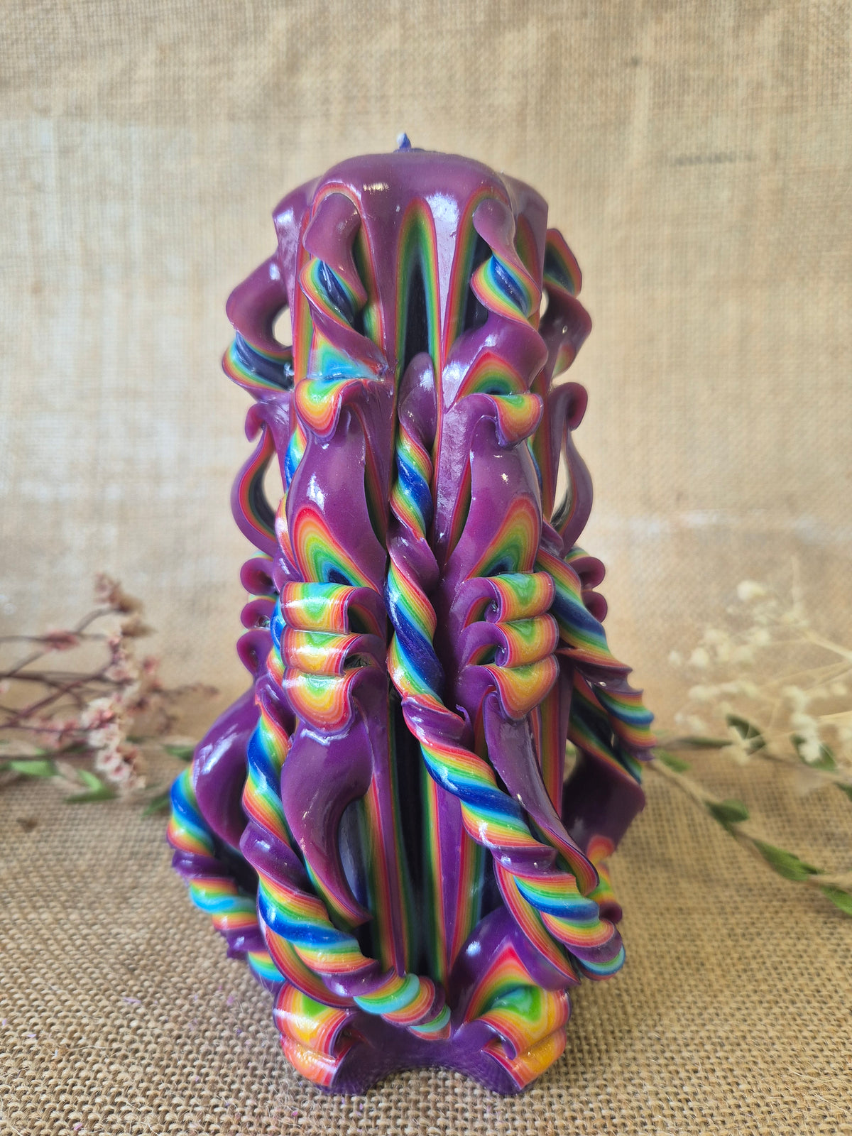 Multi Colour Purple 17cm