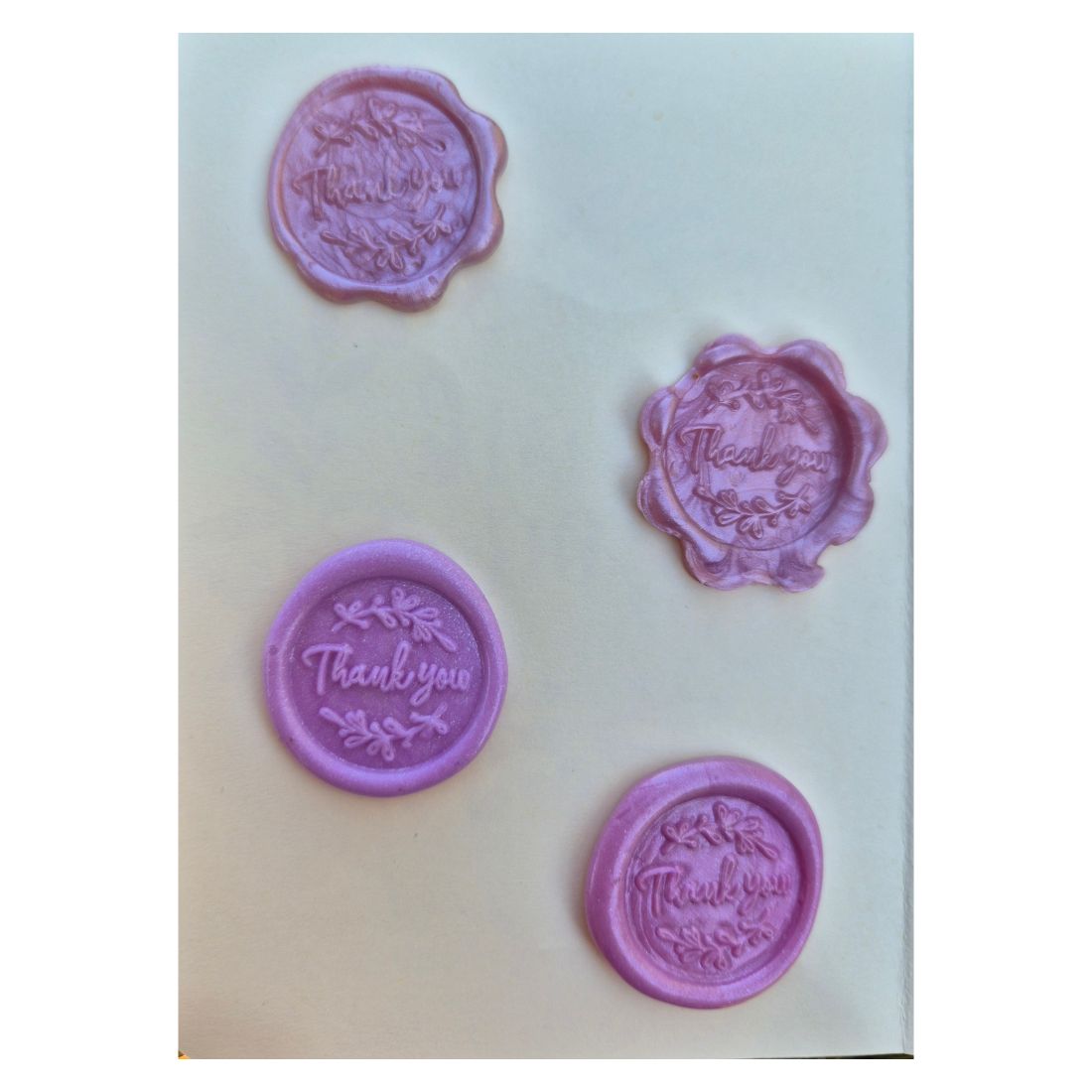 Handmade Wax Seals thank you/ tree of life/ handmade with love/Merry Christmas