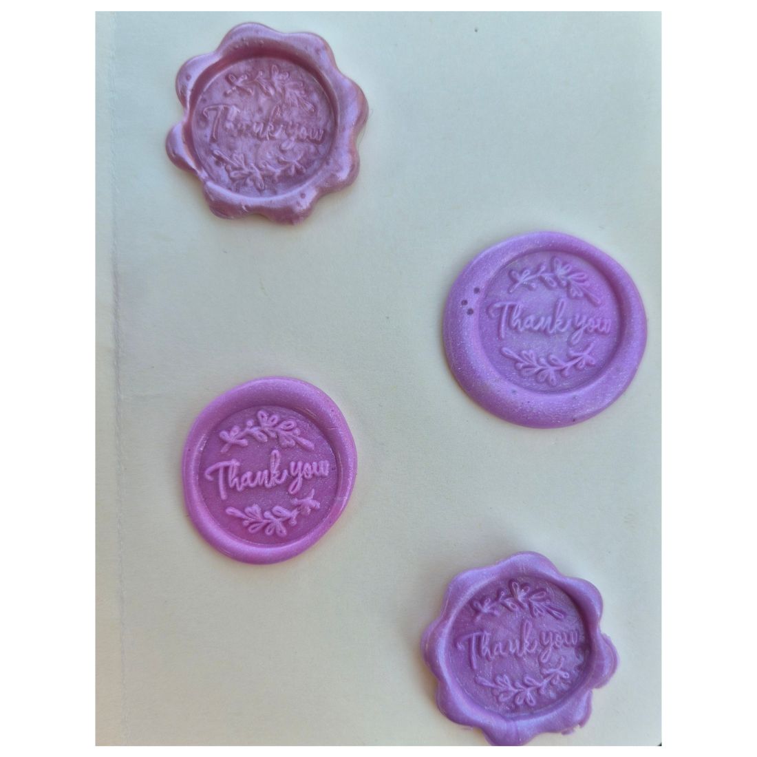 Handmade Wax Seals thank you/ tree of life/ handmade with love/Merry Christmas