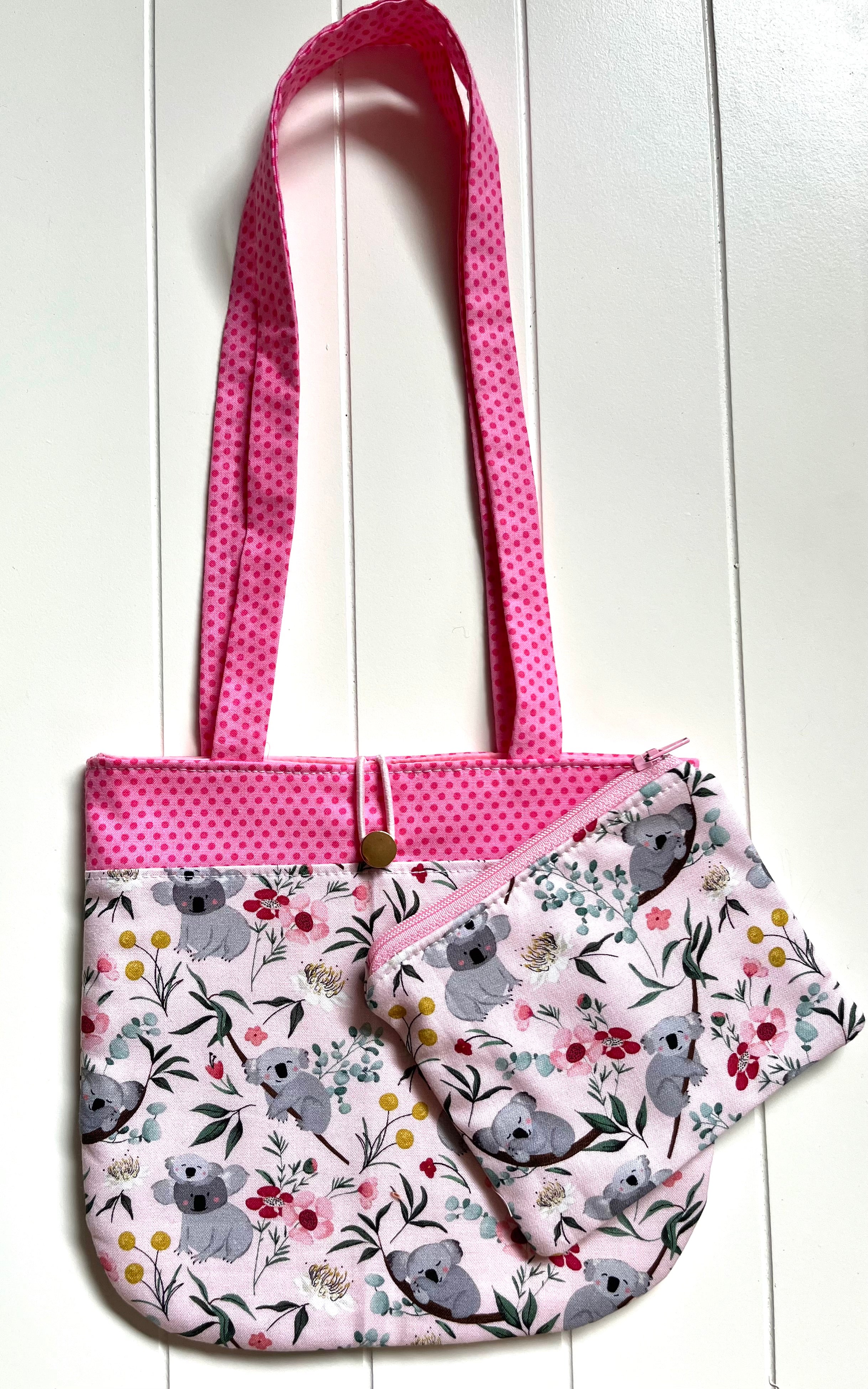 Koalas handbag and purse