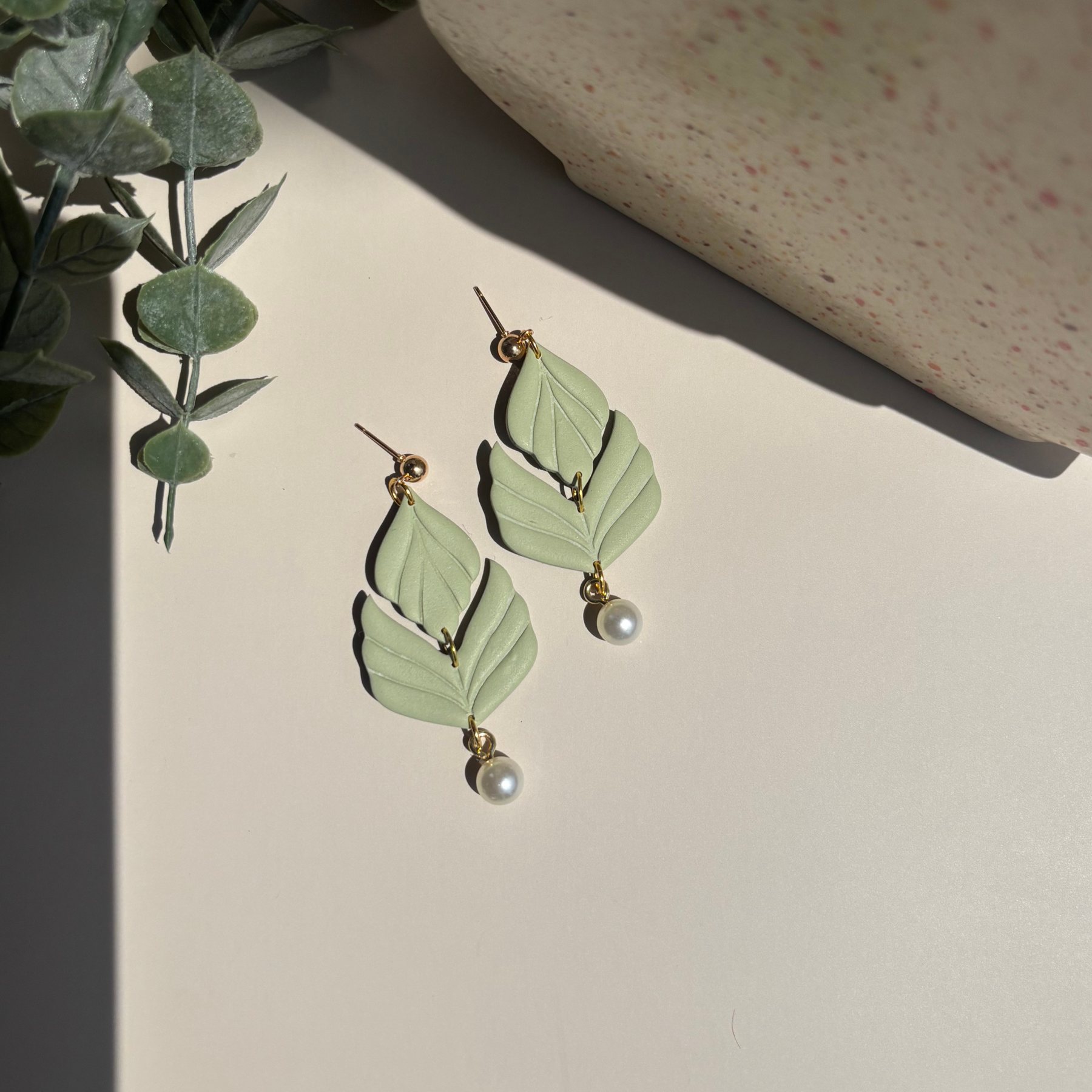 Elloise - Polymer Clay Dangle Earrings