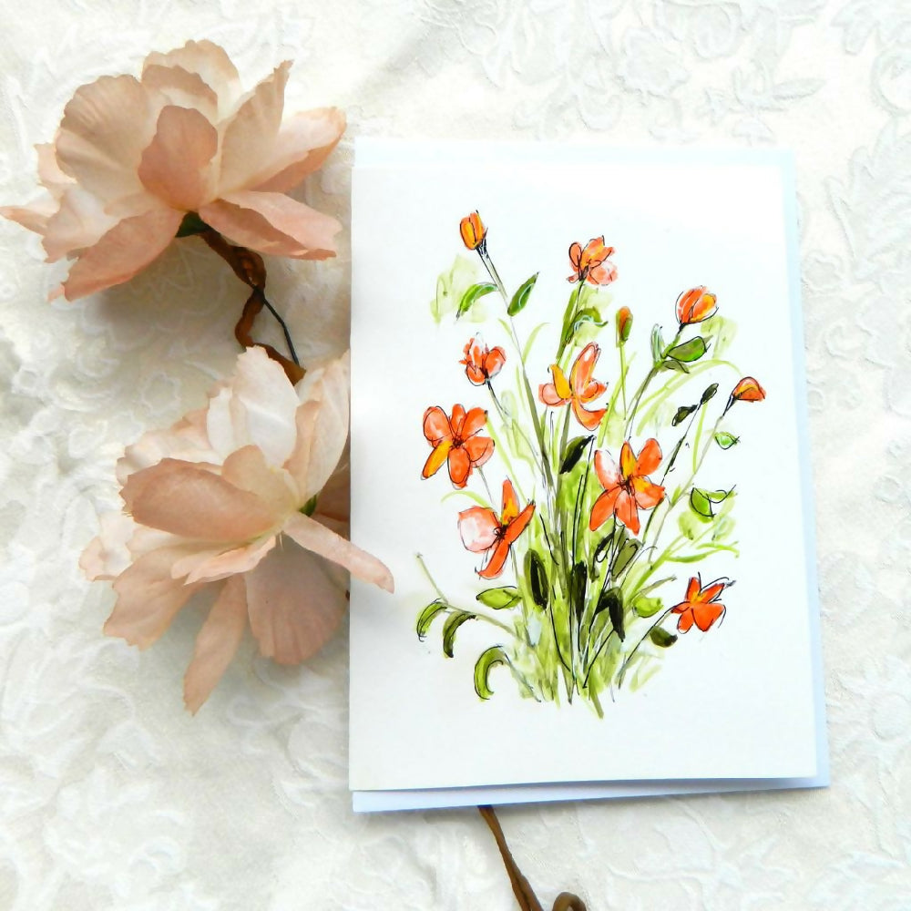 cottage garden card