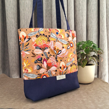 Protea Passion - Medium Sized Tote Bag