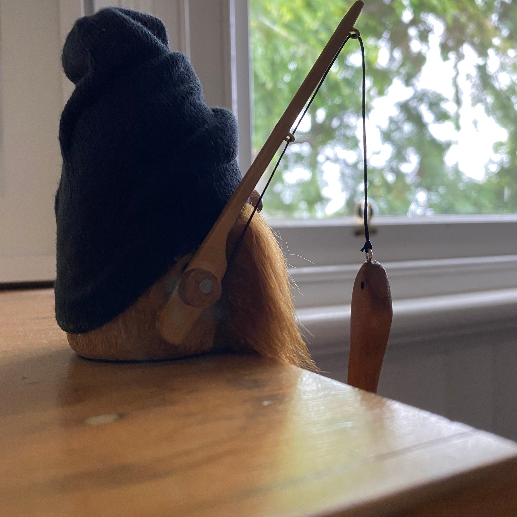 Handmade Timber Fisherman