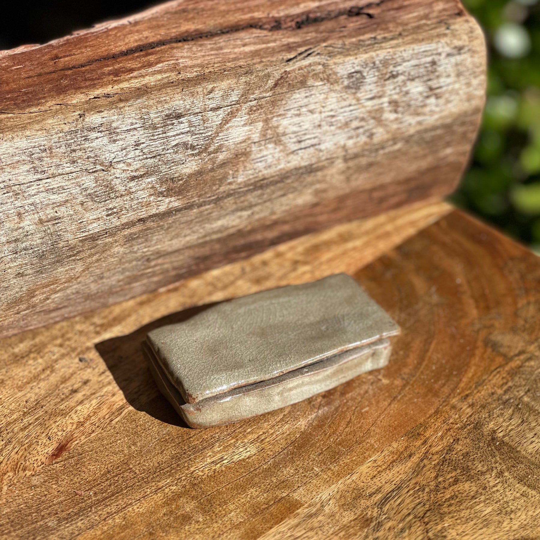 Handmade Ceramic Match Holder | Reduction Fired Stoneware | Matchbox 20