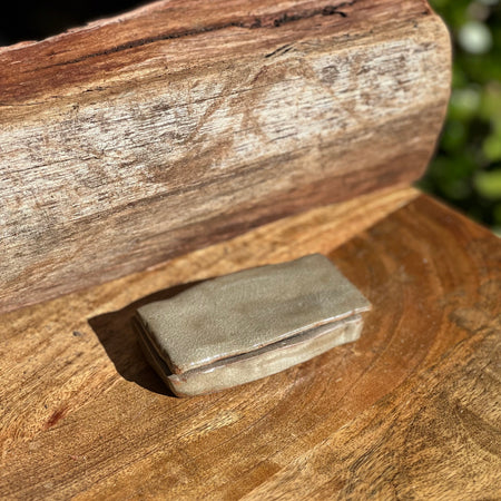 Handmade Ceramic Match Holder | Reduction Fired Stoneware | Matchbox 20