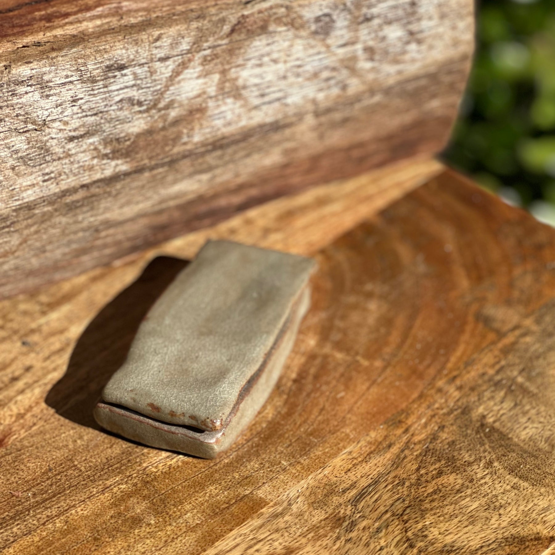Handmade Ceramic Match Holder | Reduction Fired Stoneware | Matchbox 20