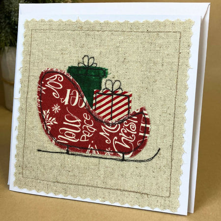 Christmas Card & Envelope| 13cm x 13cm | Blank inside