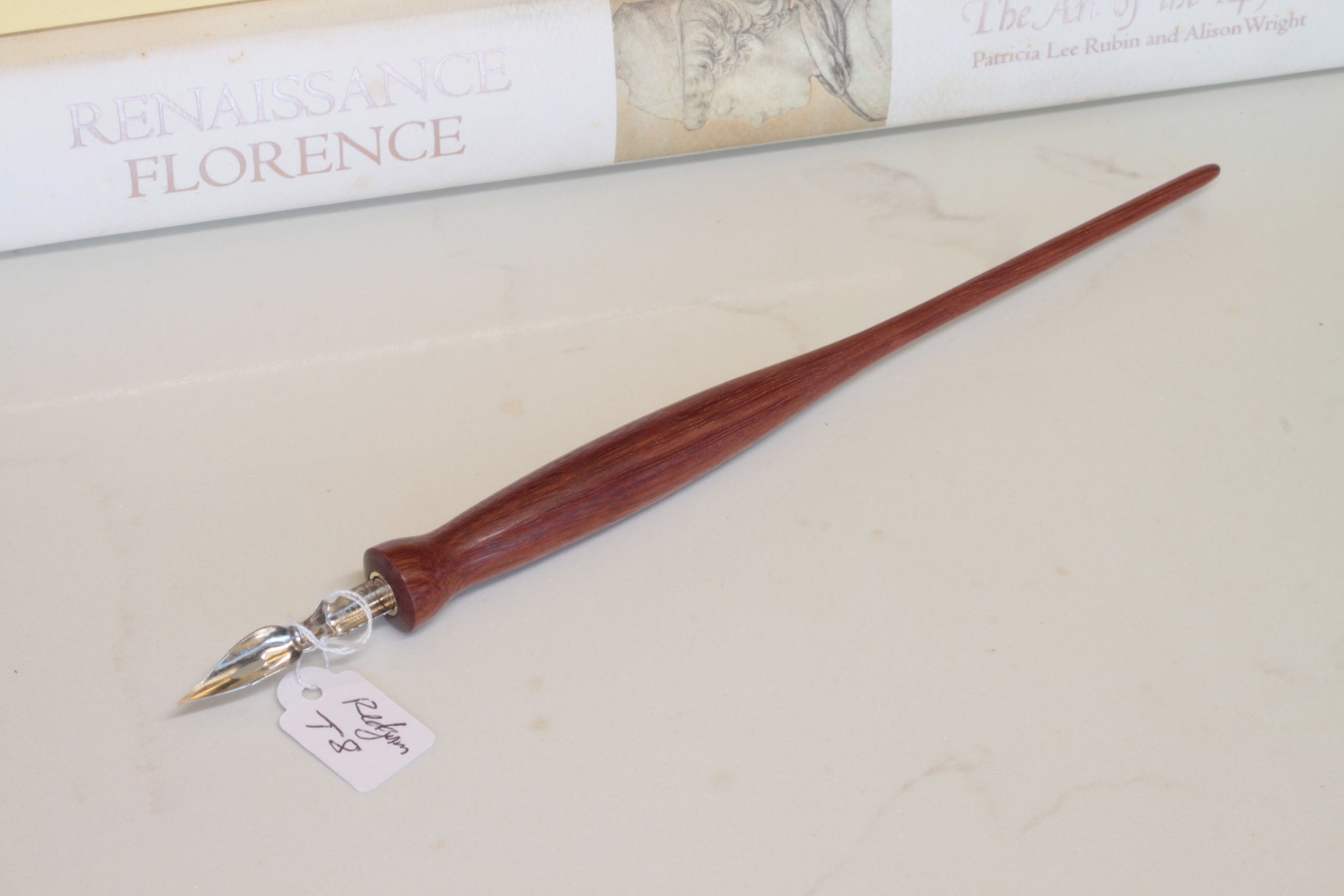 RT8-Traditional Dip Pen in Redgum