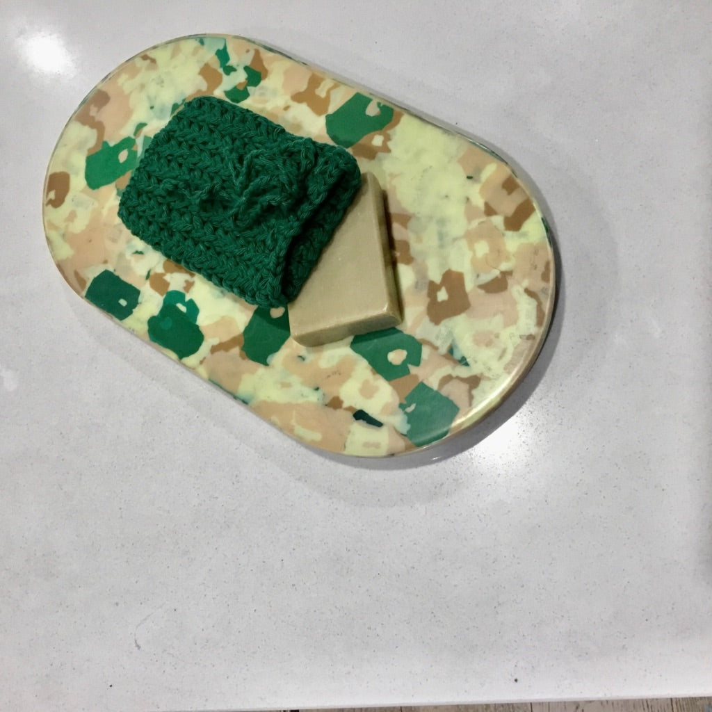 Crocheted Eco-Friendly Bathroom Collection - Soap Sock