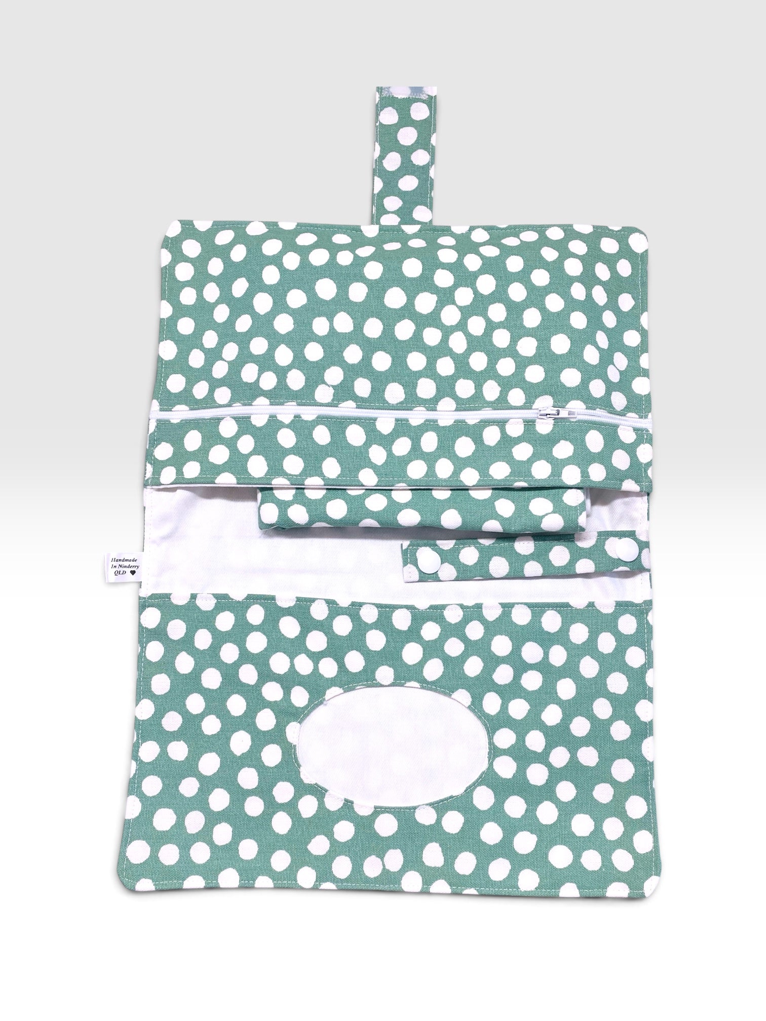 Stylish Nappy Wallet with Matching Change Mat