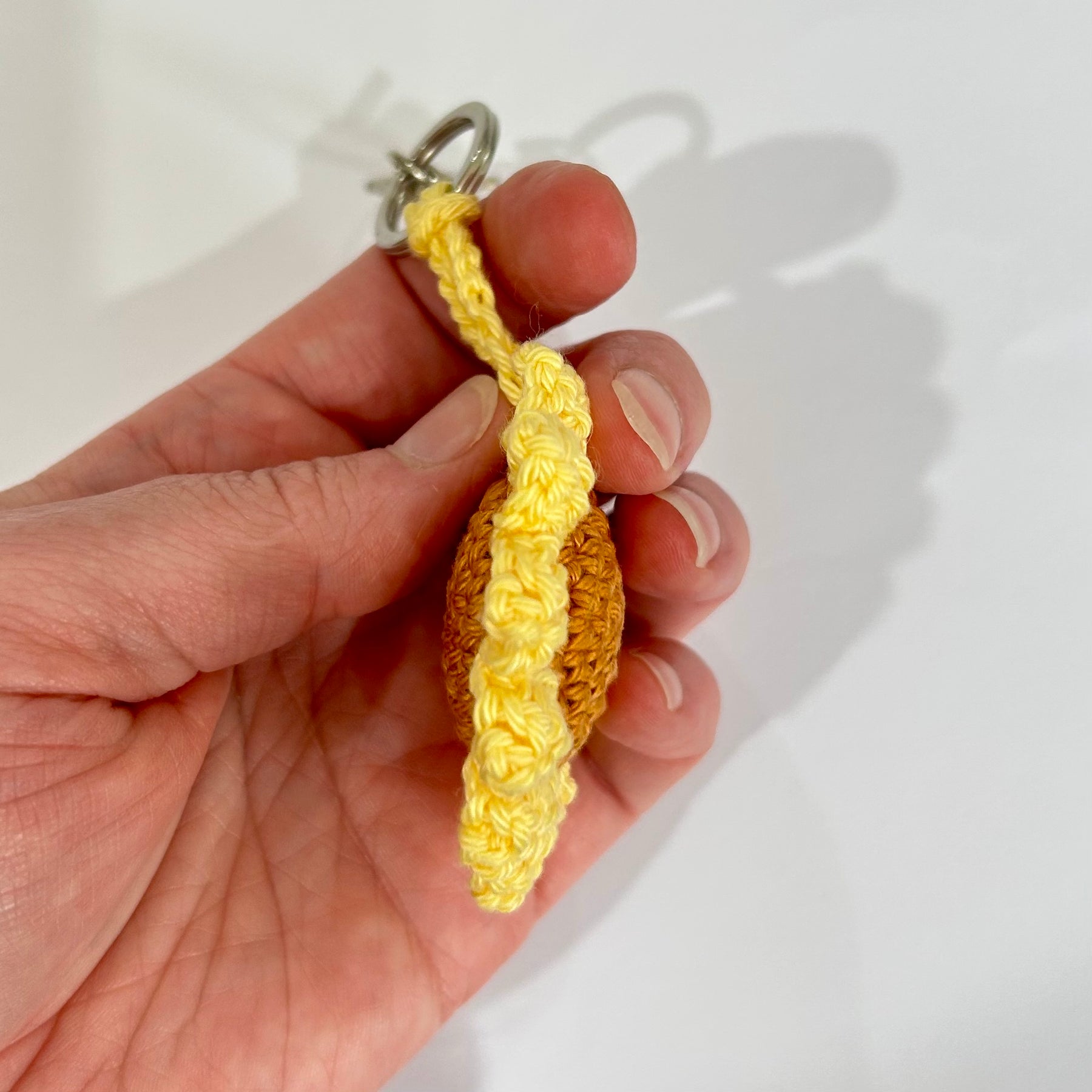Sunflower Keyring | Bag Charm | Crochet