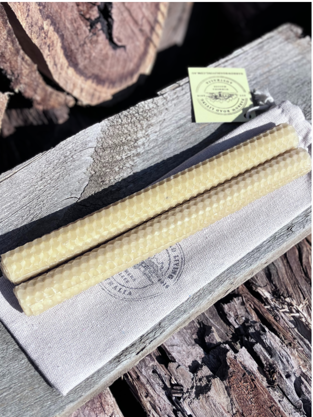 Hand Rolled Beeswax Candles