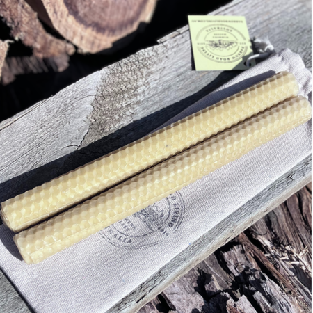 Hand Rolled Beeswax Candles