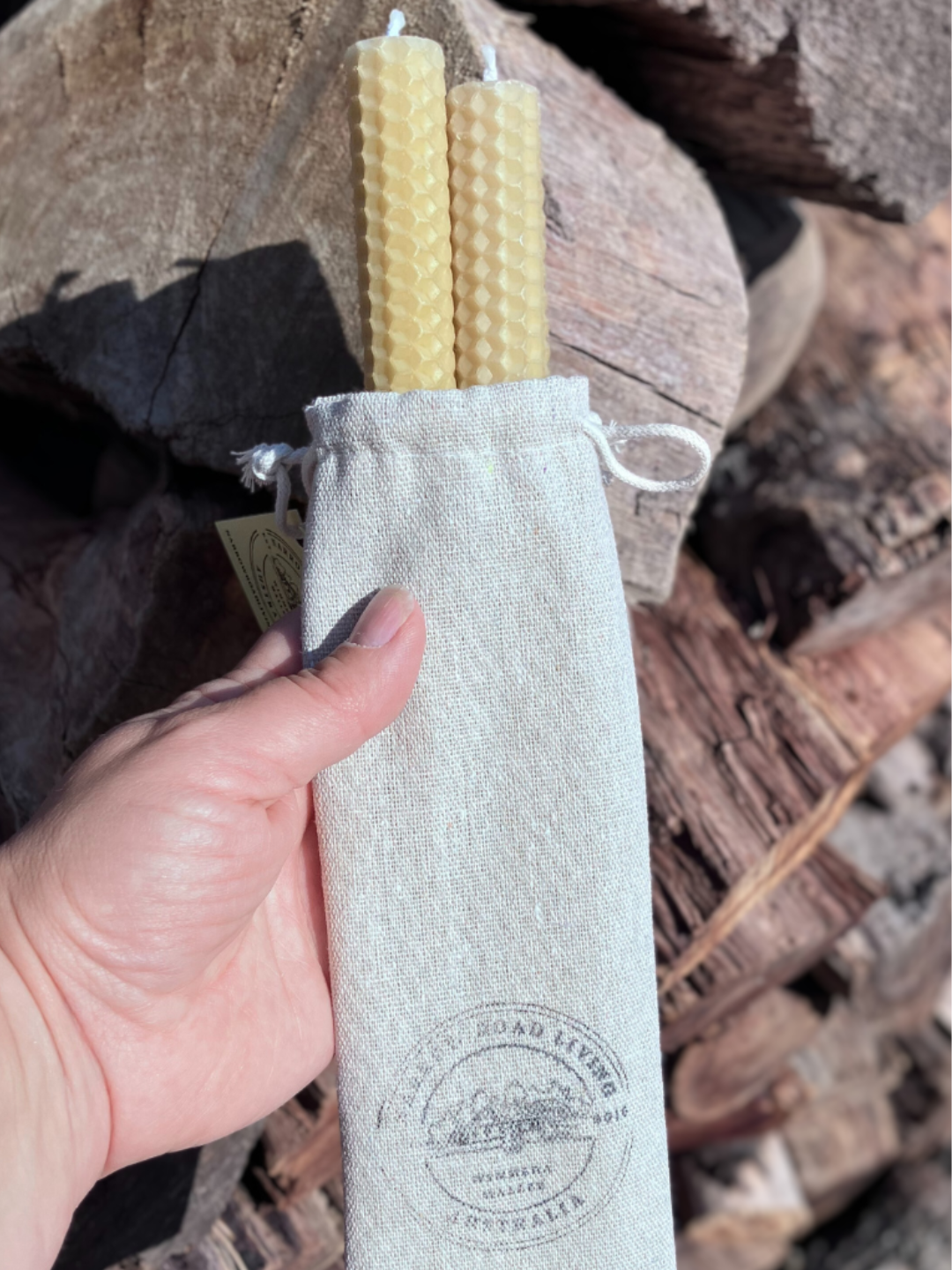 Hand Rolled Beeswax Candles