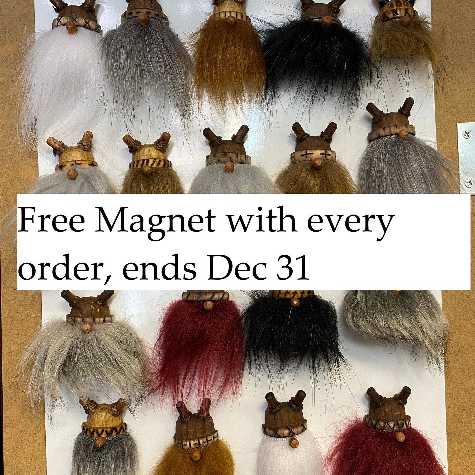 Handmade Highland Cows + Free Magnet
