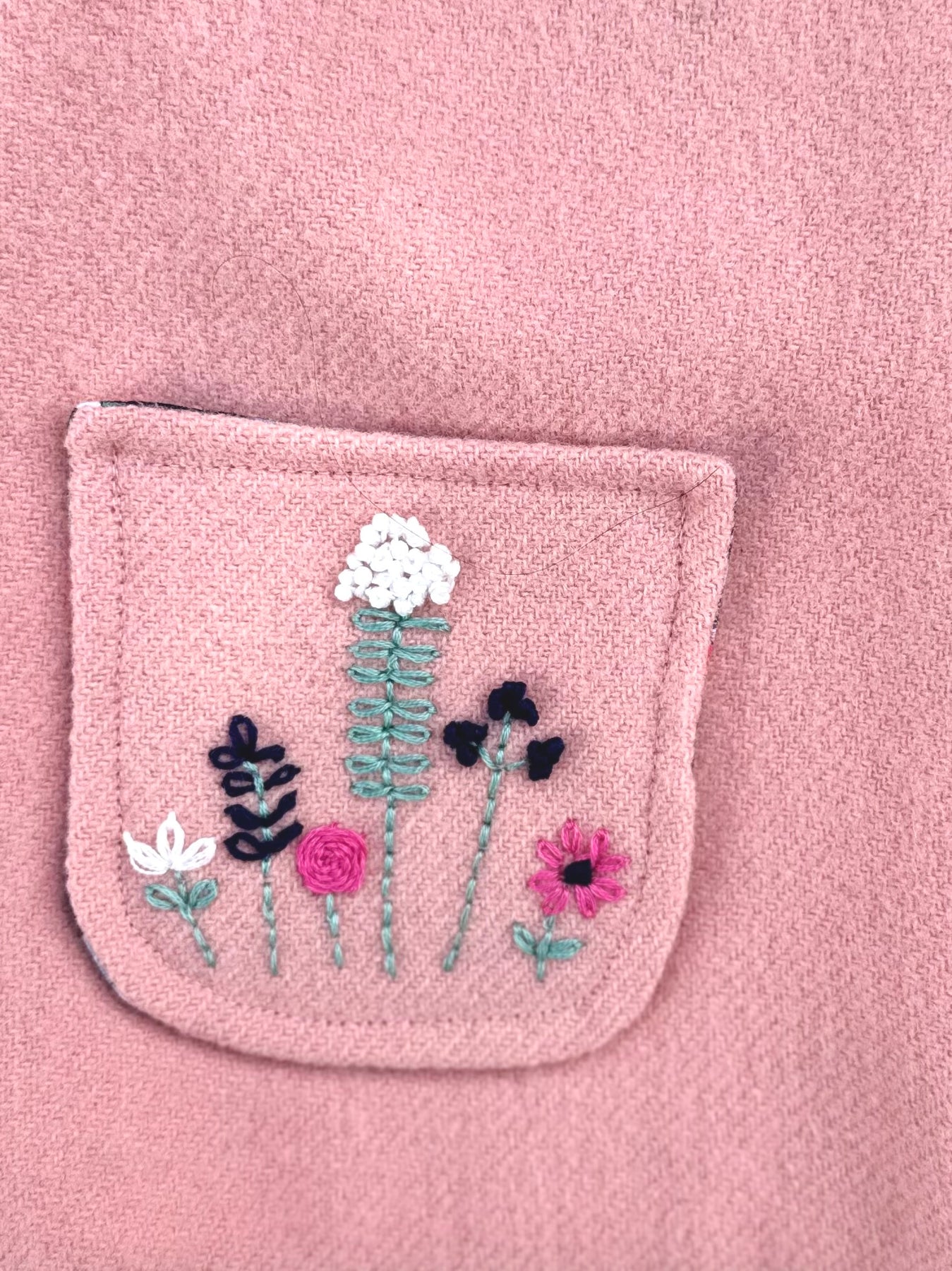 May Gibbs Lined Upcycled Blanket Swing Jacket