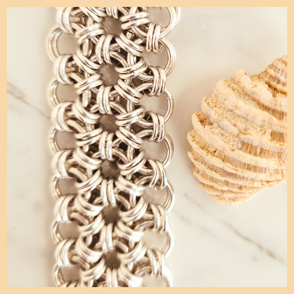 Chainmaille Japanese 12 in 2 Bracelet