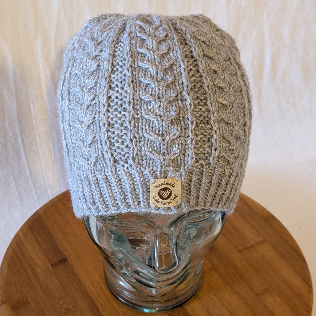 Among the Elk Beanie, Antler pattern