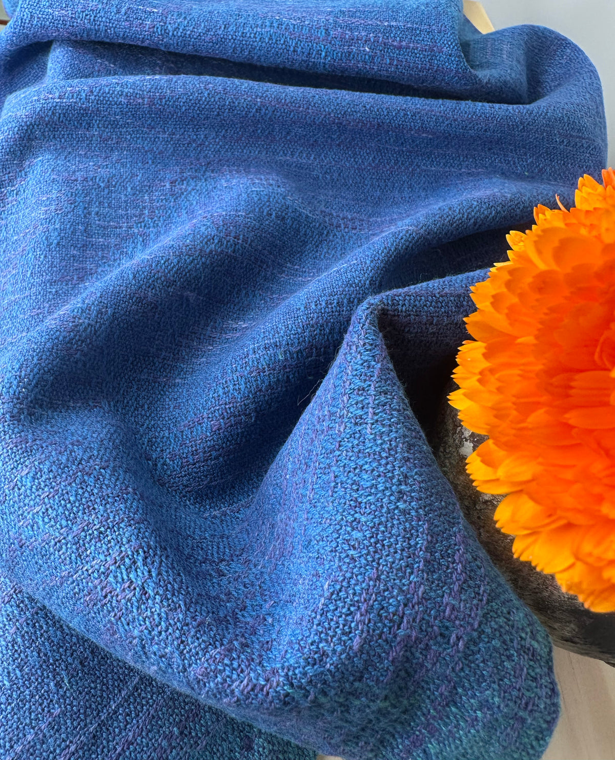 Hand-Dyed and Handwoven Linen/Cotton Tea Towels