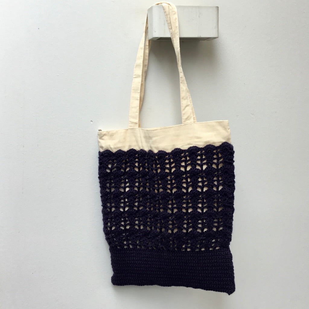 Crochet & Calico tote