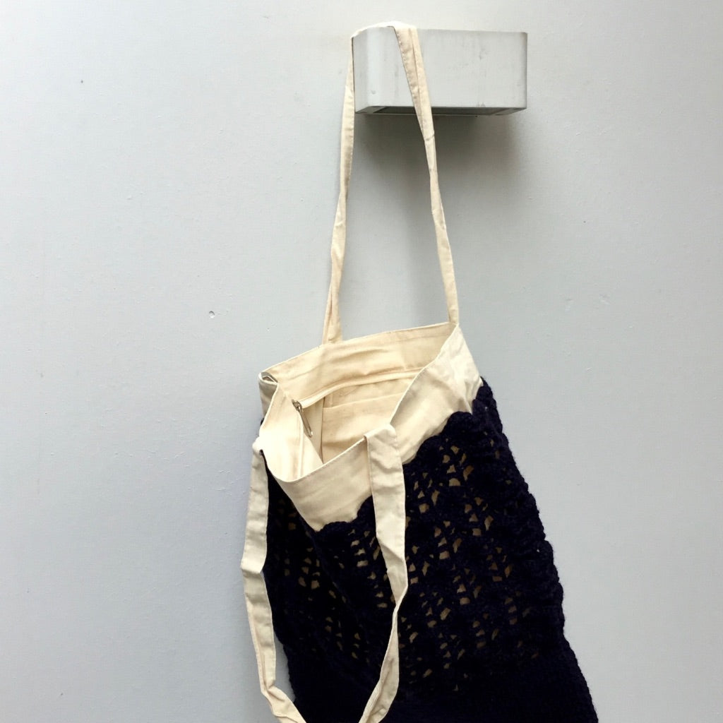 Crochet & Calico tote