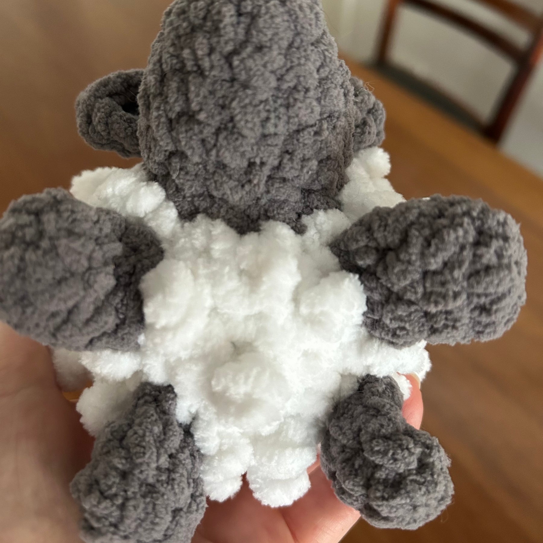 Little Fluffy Sheep - Crochet Toy