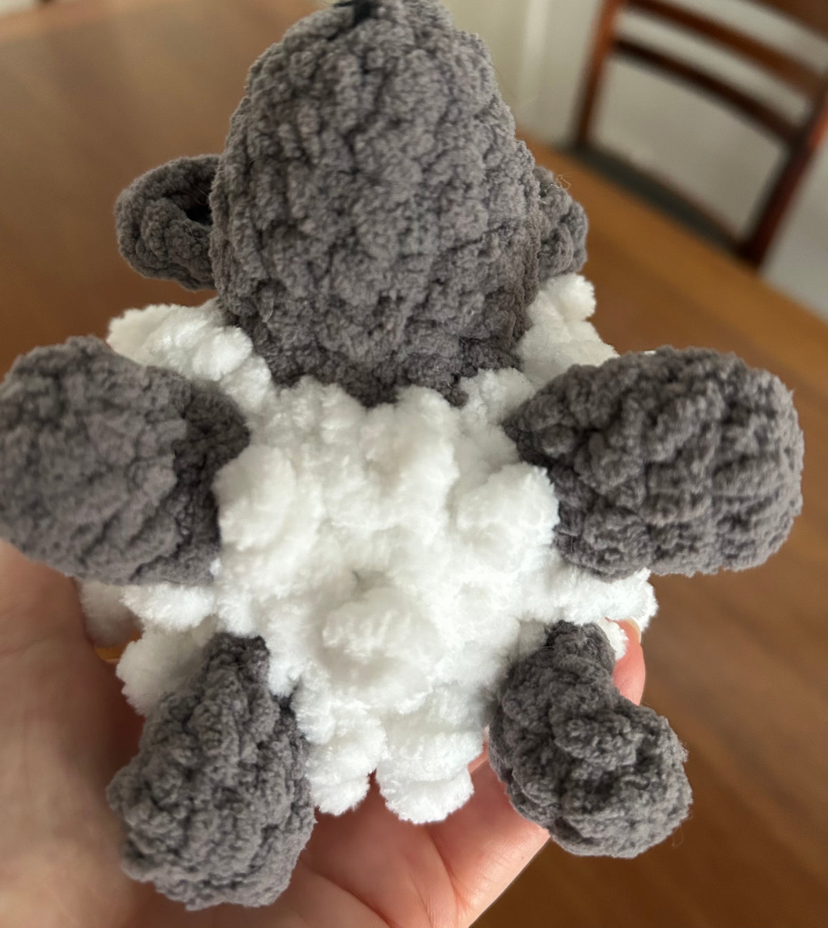 Little Fluffy Sheep - Crochet Toy