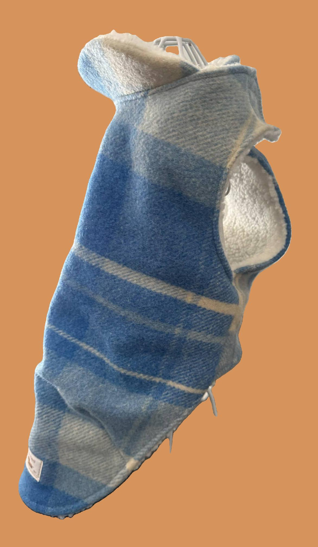 Upcycled woolen dachshund dog, puppy warm coats/jackets