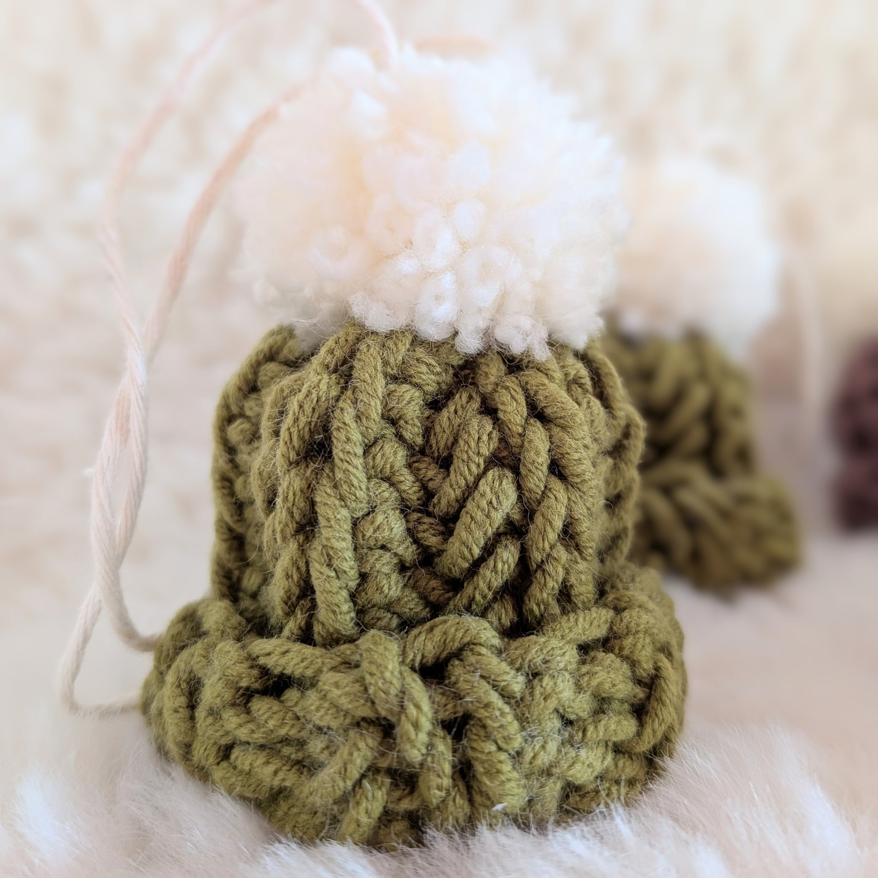 Christmas Mini Beanie Decoration Set of 6