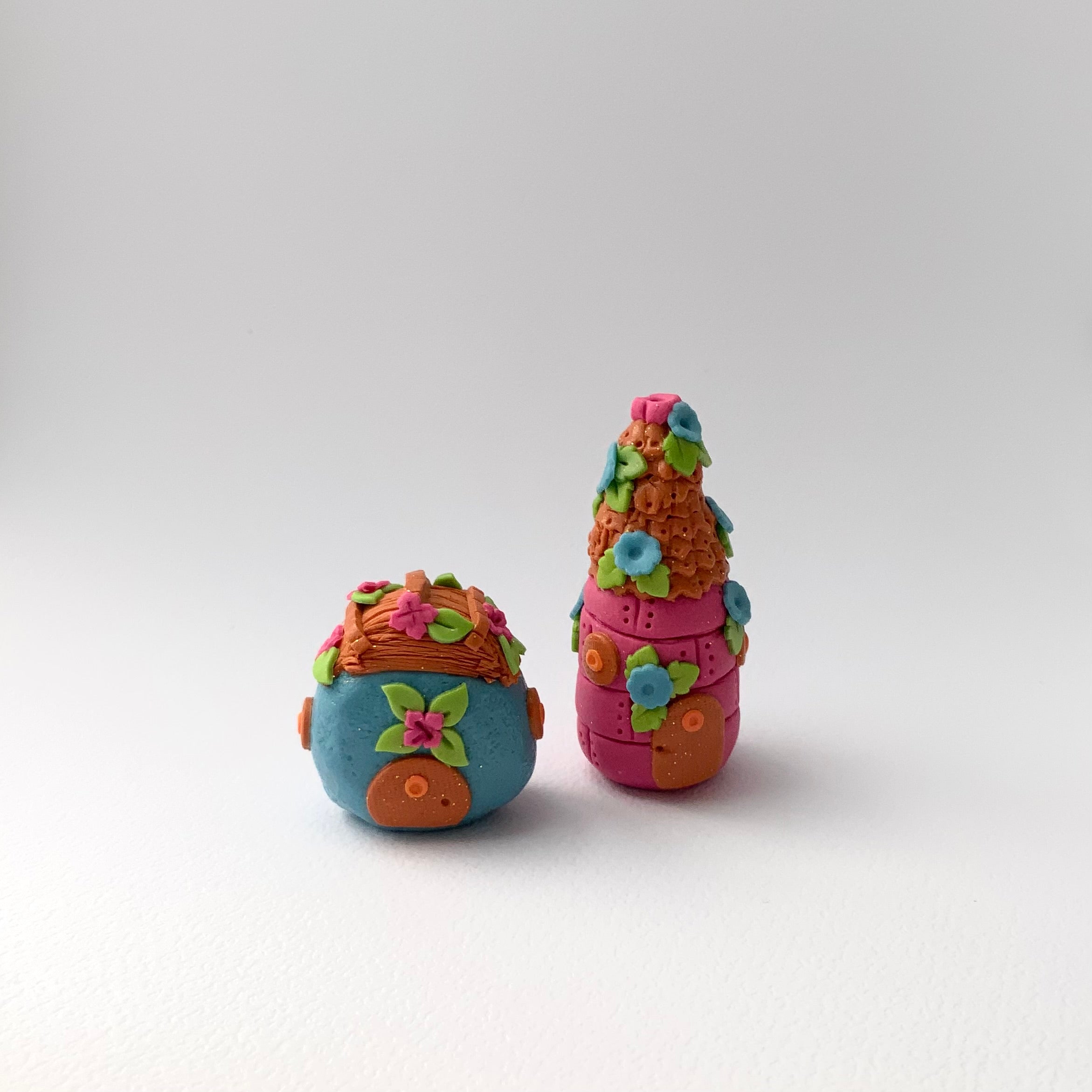 WONKY HOMES | Handmade Polymer Clay Miniature Duos