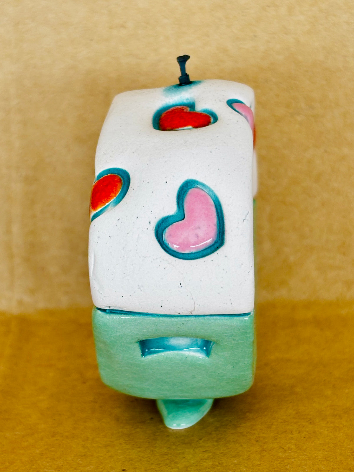 Small Retro Collectable Ceramic Caravan 3