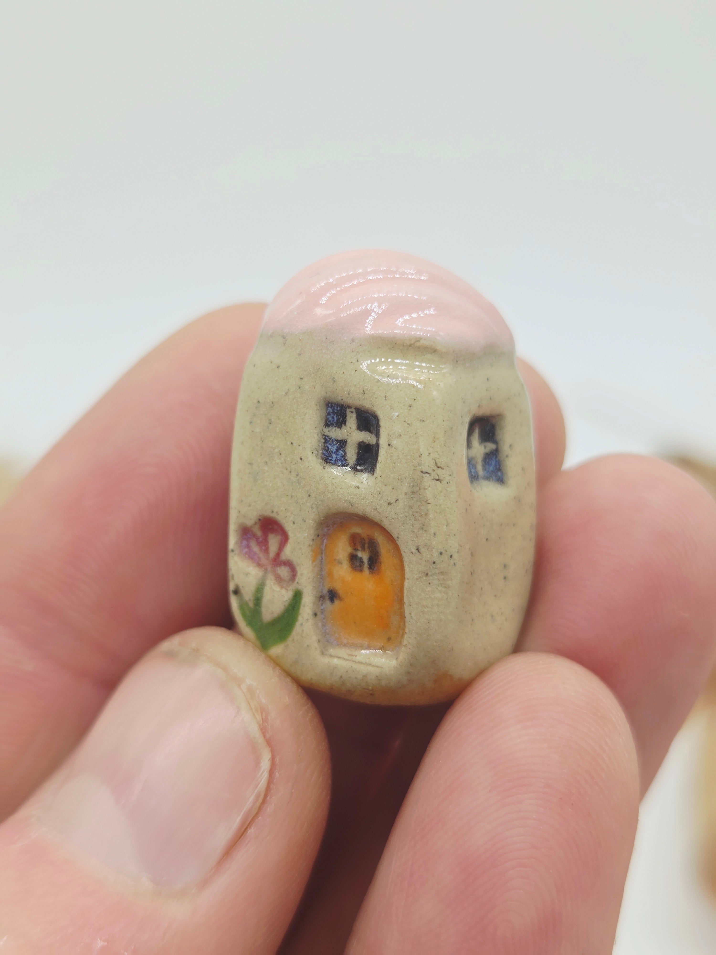 Tiny Ceramic Village - Hobbit Hollow