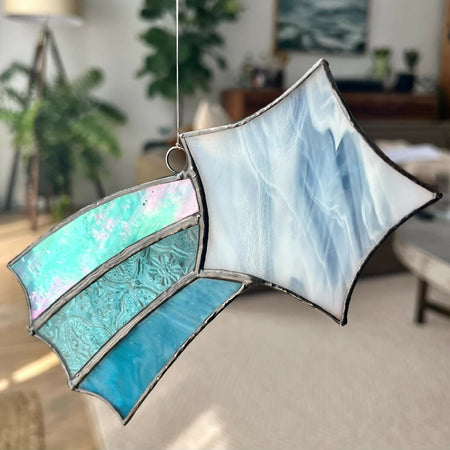 Shooting Star suncatcher - Turquoise