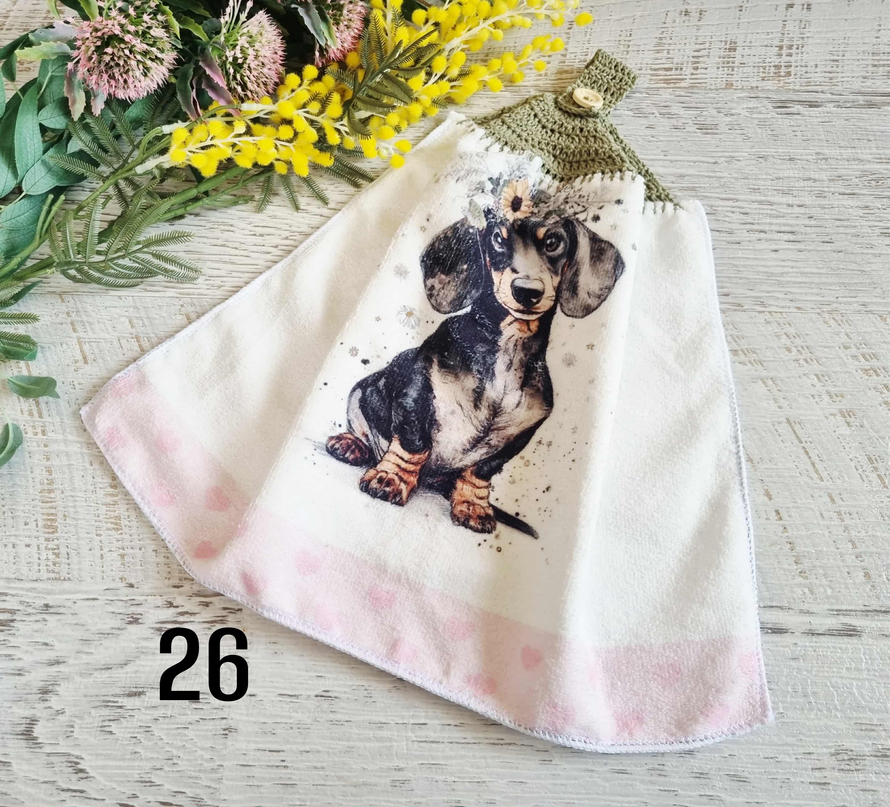 Kitchen Hand Towel | Hanging | Polyester Microfibre | SINGLE LAYER | 9 Styles - 19 - 27