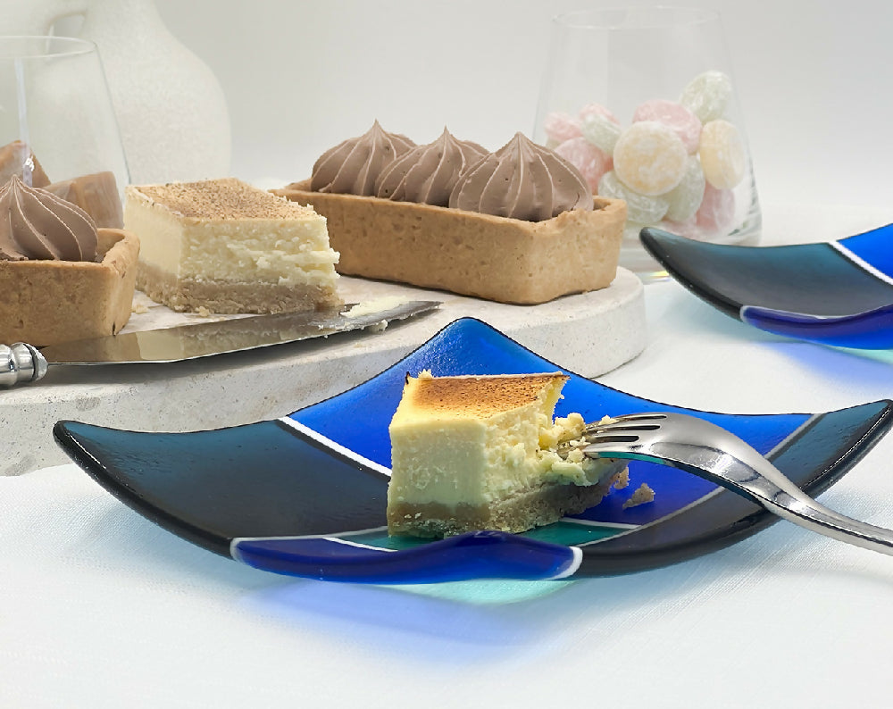 Deco Plate - Blue:Aqua - themed