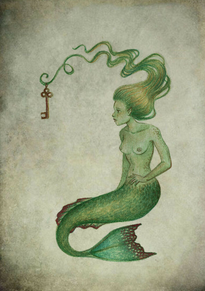 A5 Art Print - Mermaid Seacrets