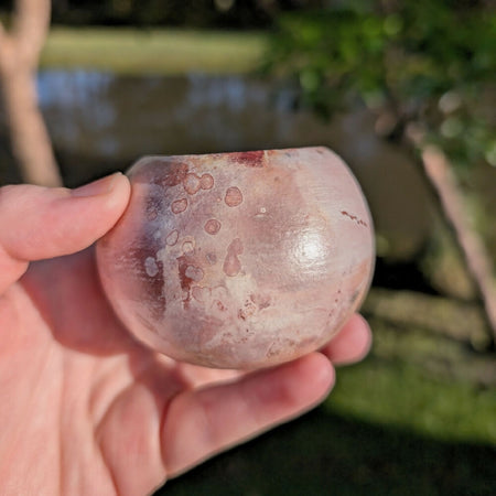 Pink Saggar Sam Handmade Ceramic Vessel