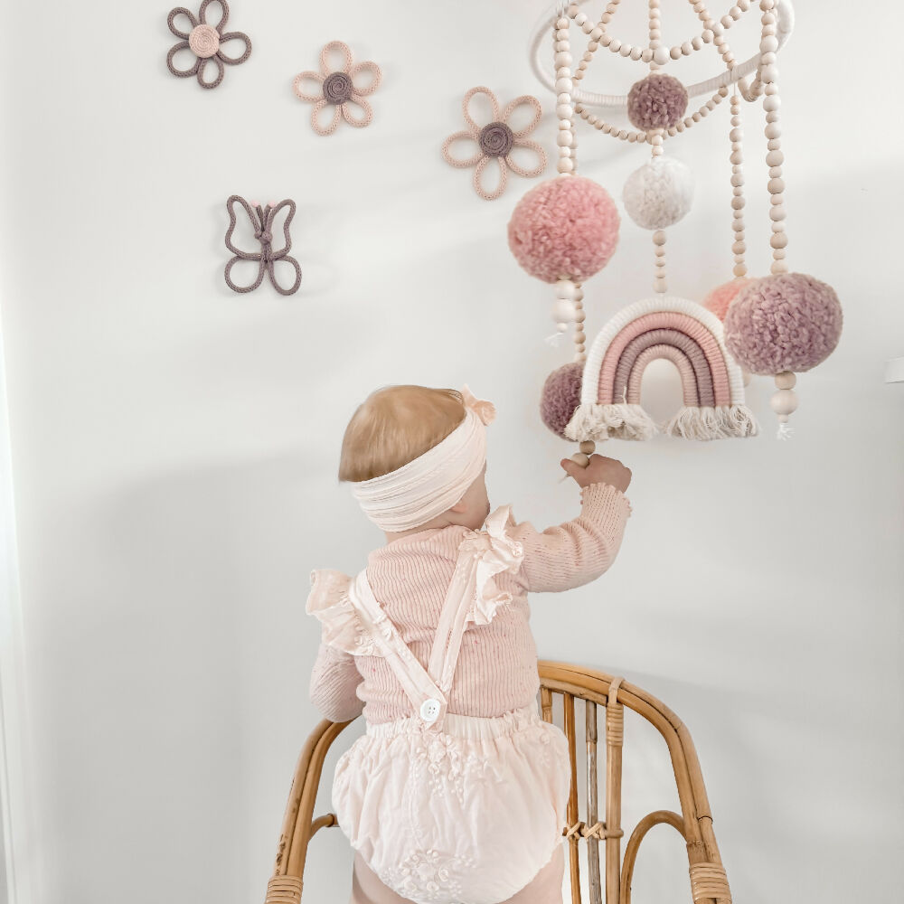 Harlequin Cot Baby Mobile