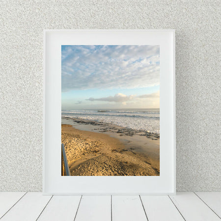 Seaside Photo Print, Calming Wall Art